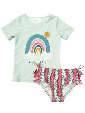 Oopsy Daisy girls 2-piece swimsuit